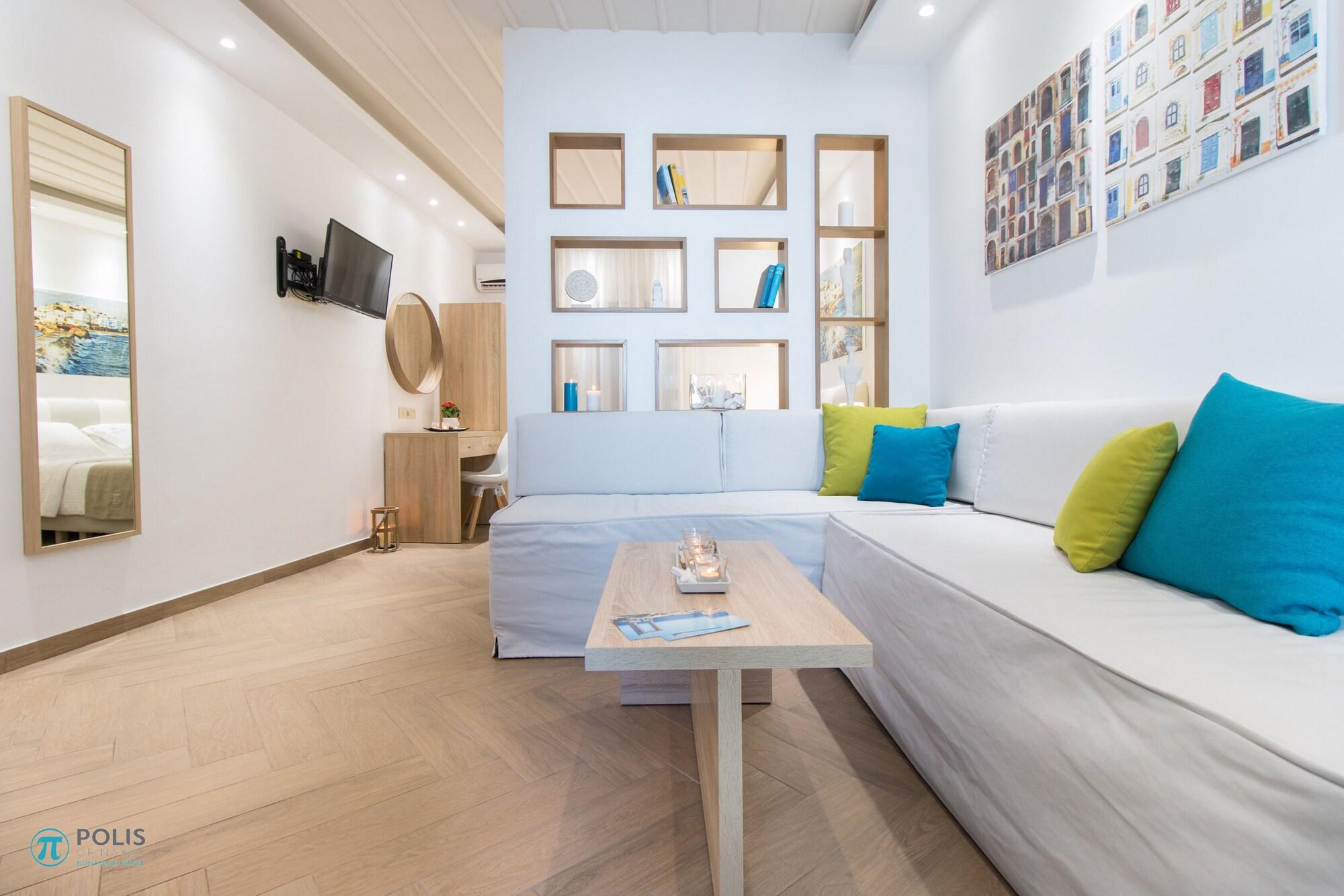 Polis Of Naxos Boutique Hotel Naxos City Exteriér fotografie